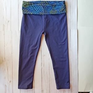 Fabletics 3/4 Yoga Pants Blue S